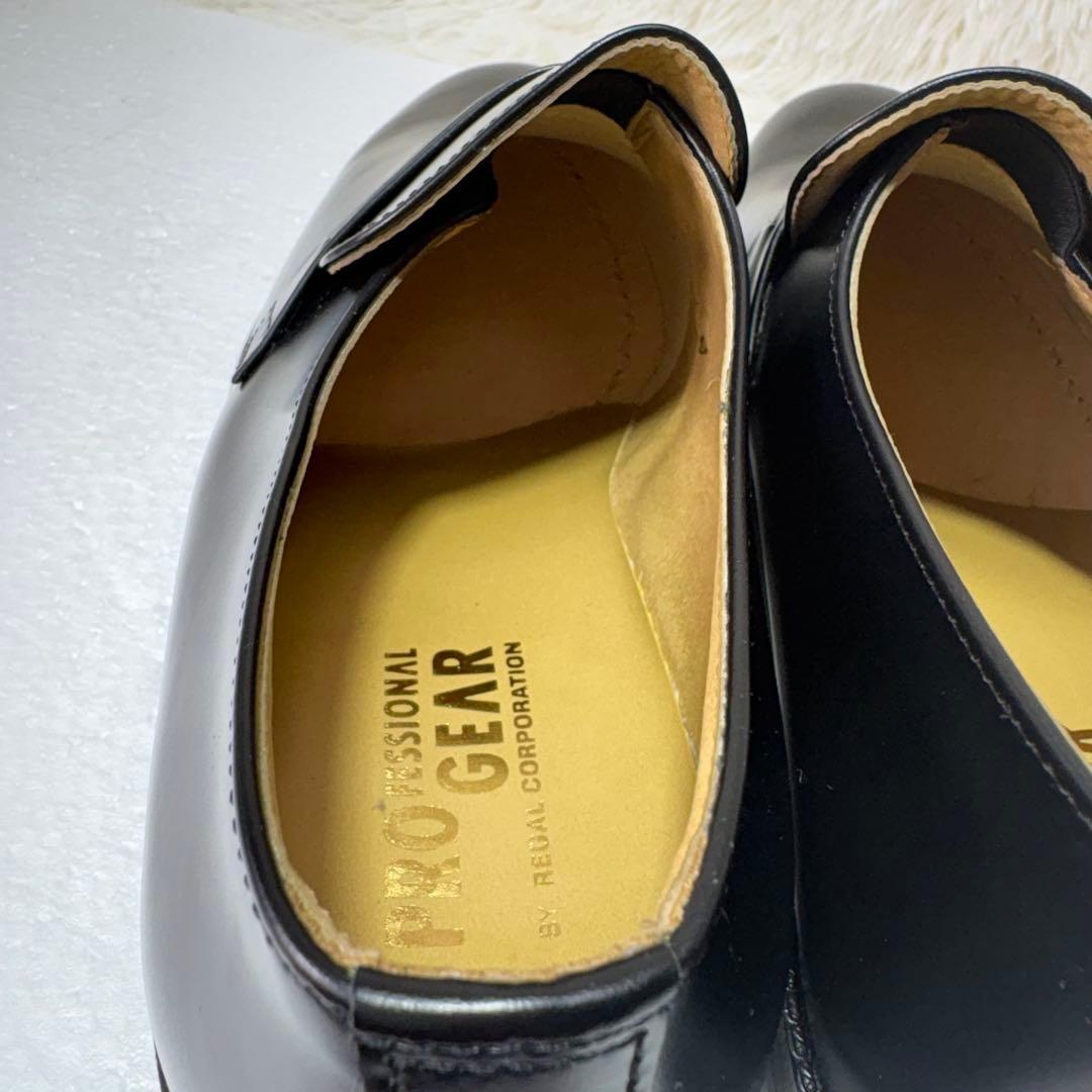 未使用 リーガル NK41 ローファー スリッポン ブラック 27cm EEEE