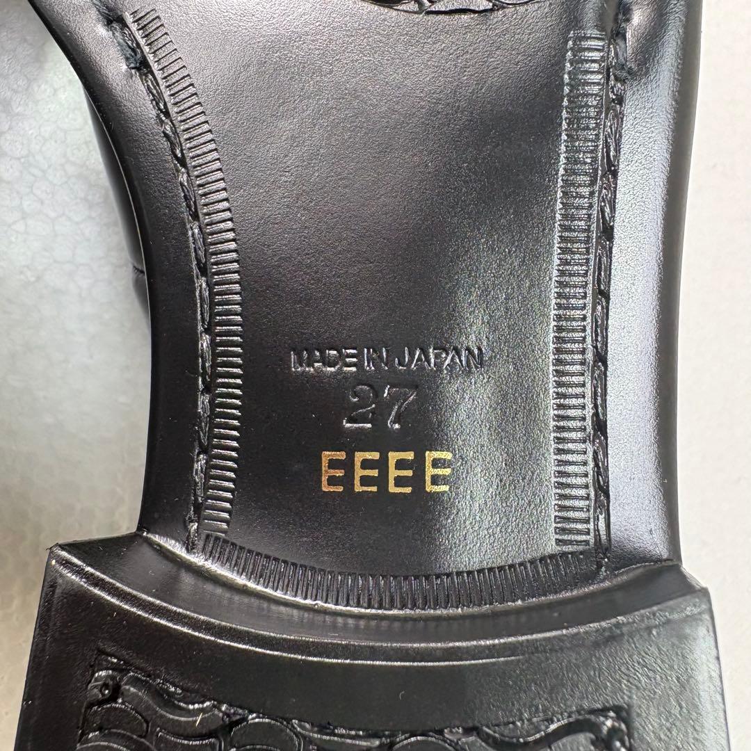 未使用 リーガル NK41 ローファー スリッポン ブラック 27cm EEEE