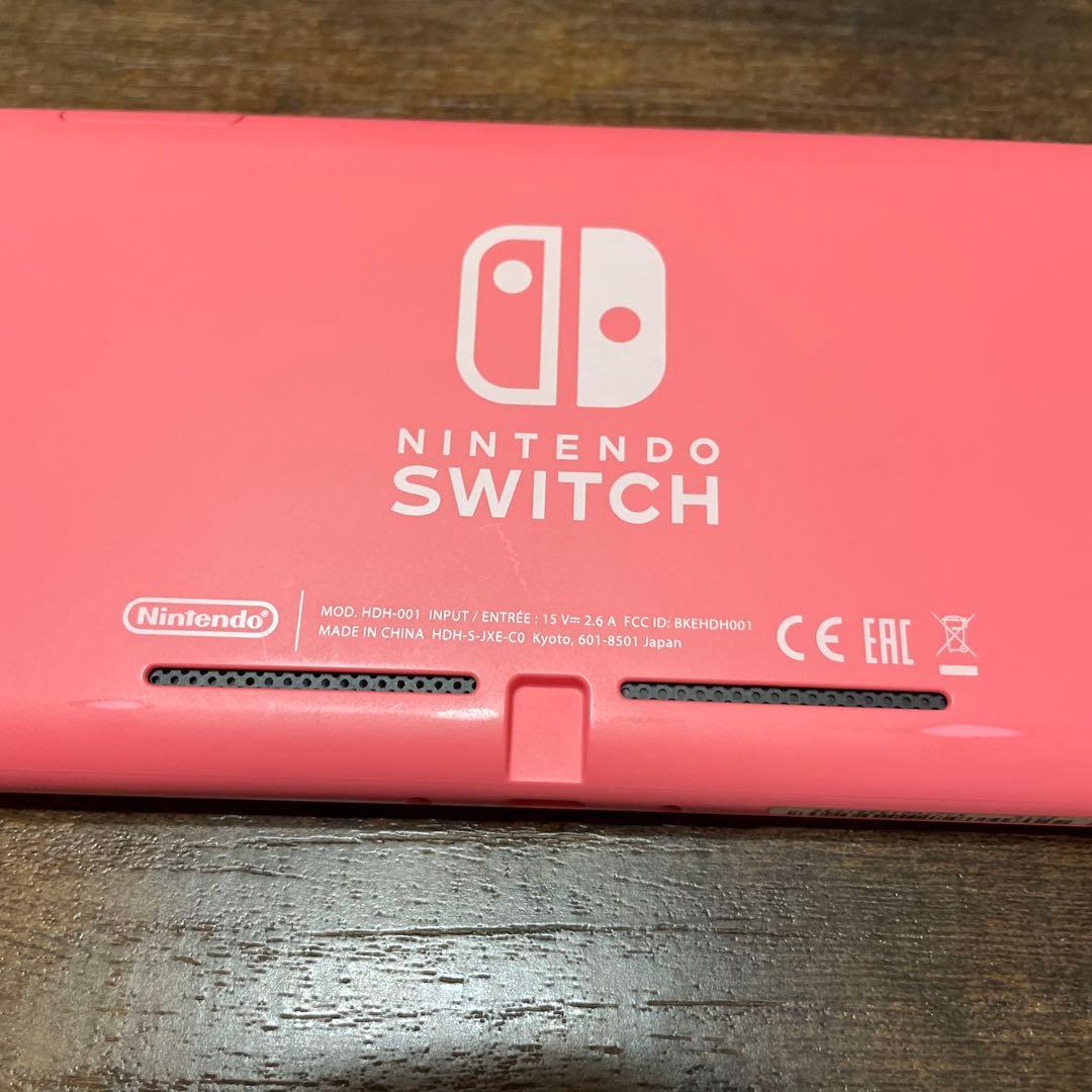 Nintendo Switch LITE コーラル ピンク