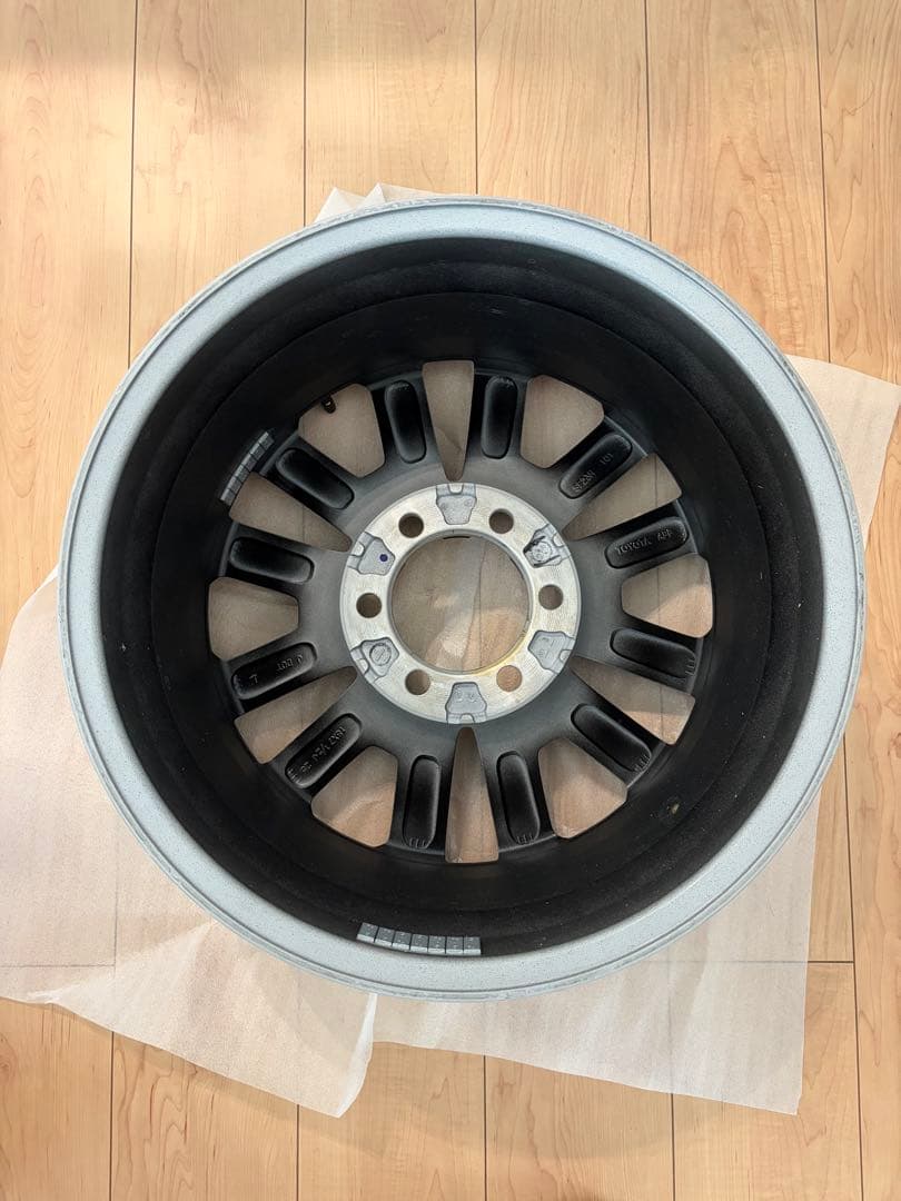 プラド　純正　新品18インチ マットブラック ホイール