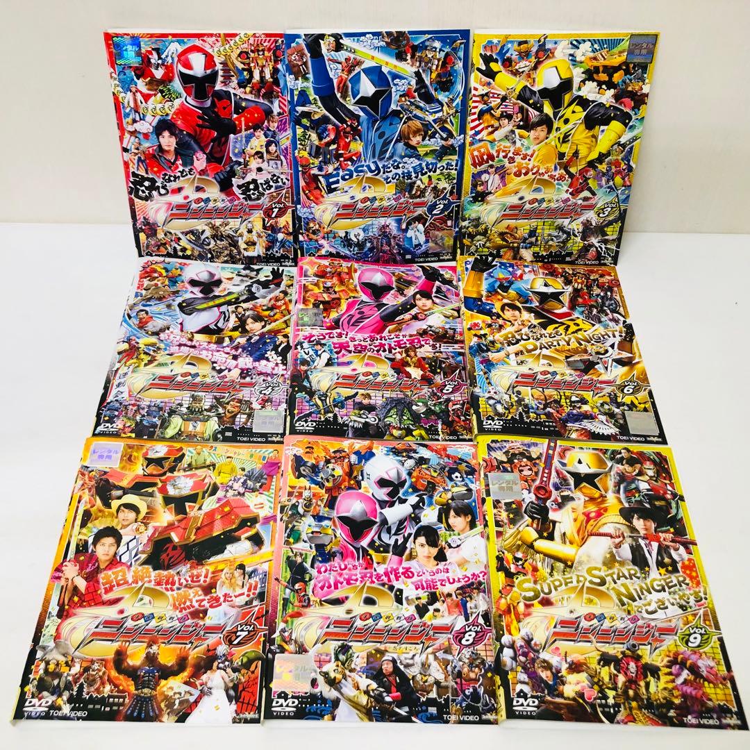 手裏剣戦隊ニンニンジャー　DVD全巻セット　合計14枚　TV本編+SP+映画