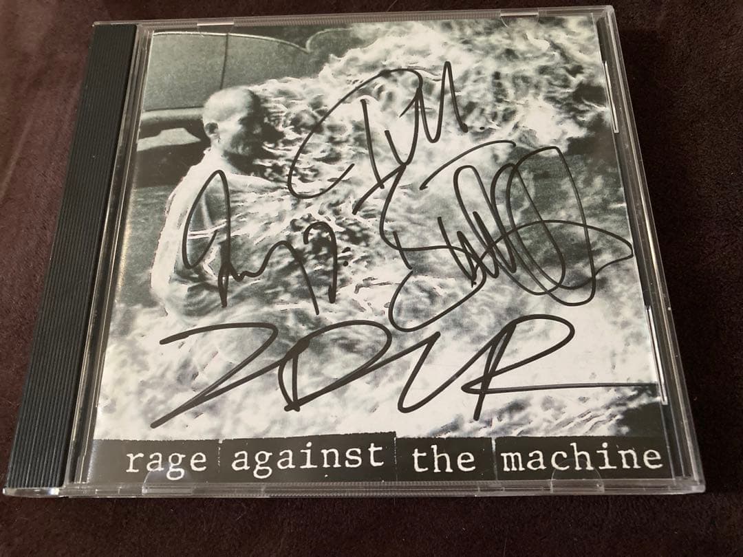 レア　Rage Against the Machine サインCD レイジ