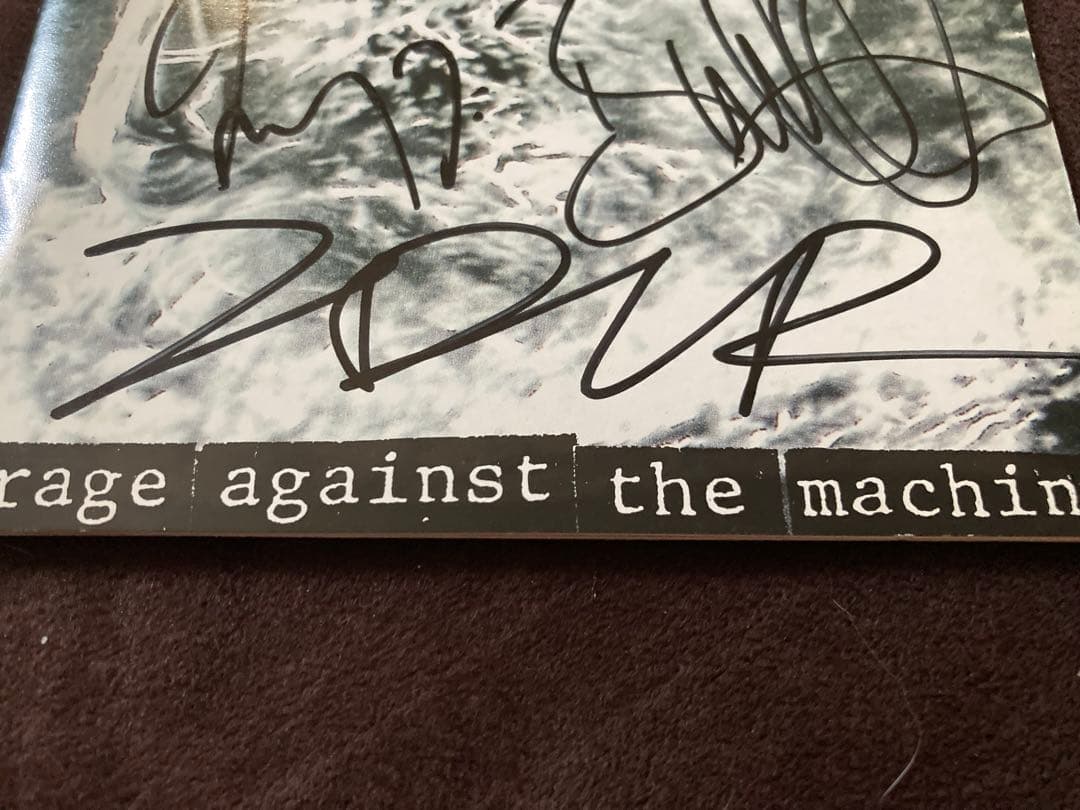 レア　Rage Against the Machine サインCD レイジ