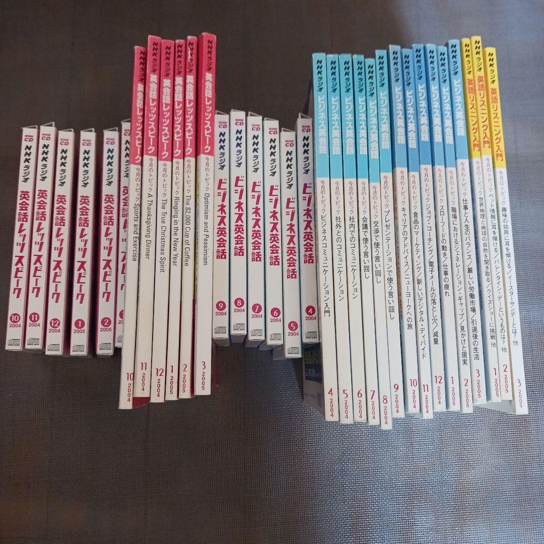 NHKラジオ　英会話レッツスピーク　ビジネス英会話　テキスト　CD　他