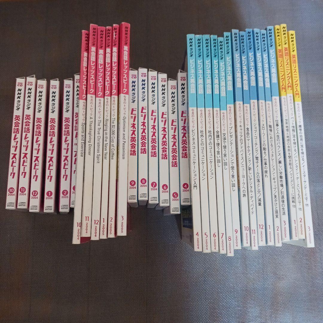 NHKラジオ　英会話レッツスピーク　ビジネス英会話　テキスト　CD　他