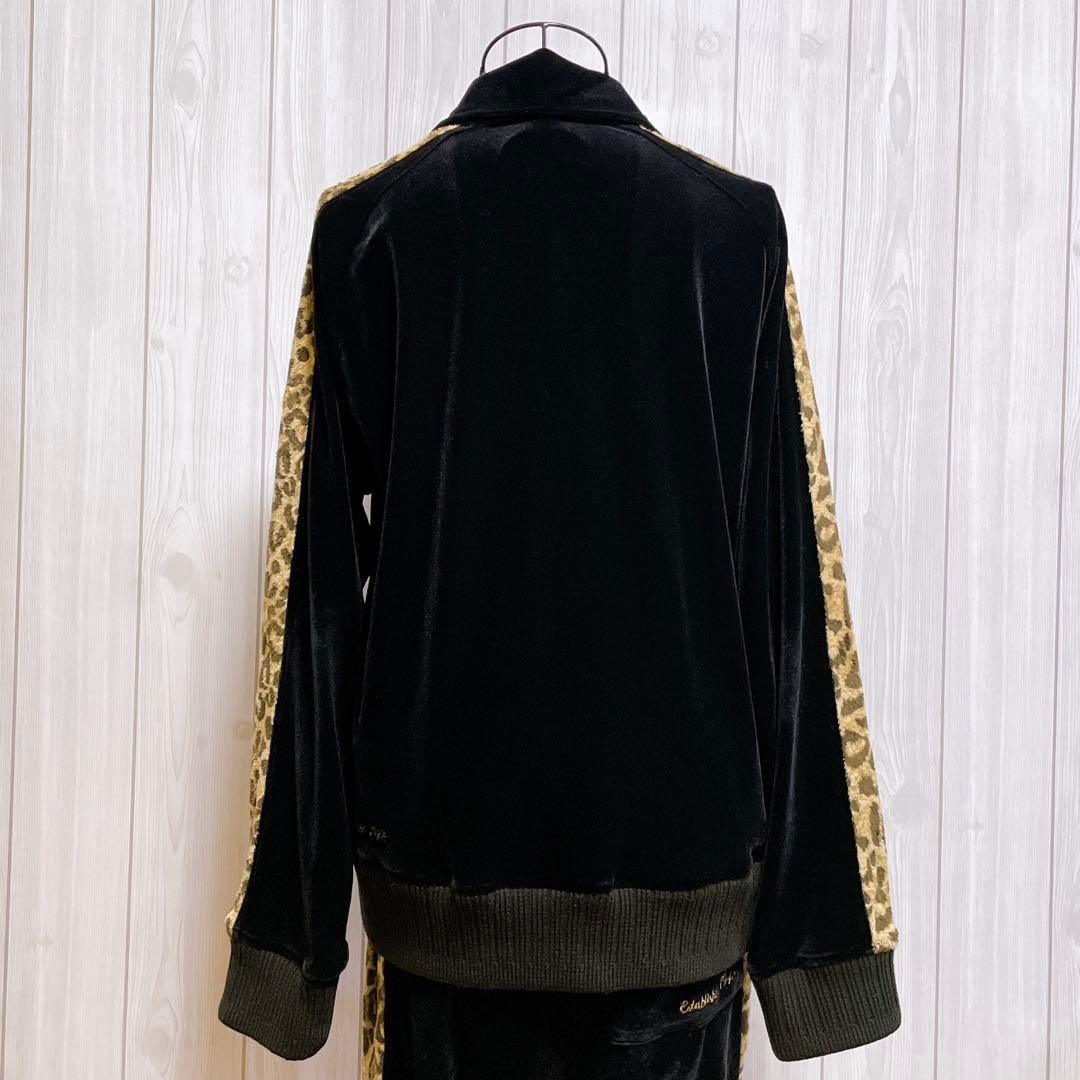 希少 PUMA BEAMS ベロア セットアップ ヒョウ柄 y2k ジャージ