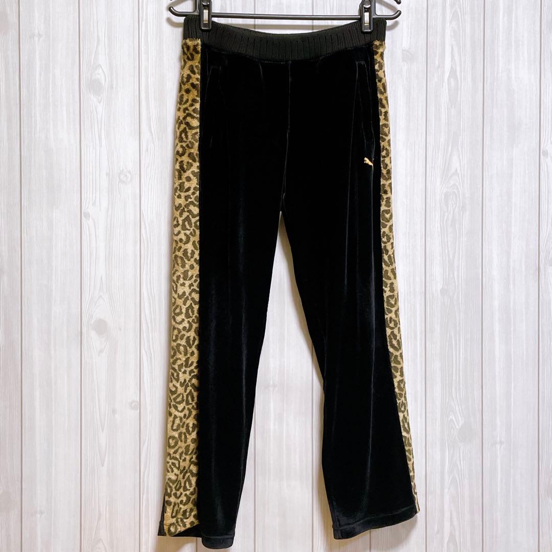 希少 PUMA BEAMS ベロア セットアップ ヒョウ柄 y2k ジャージ