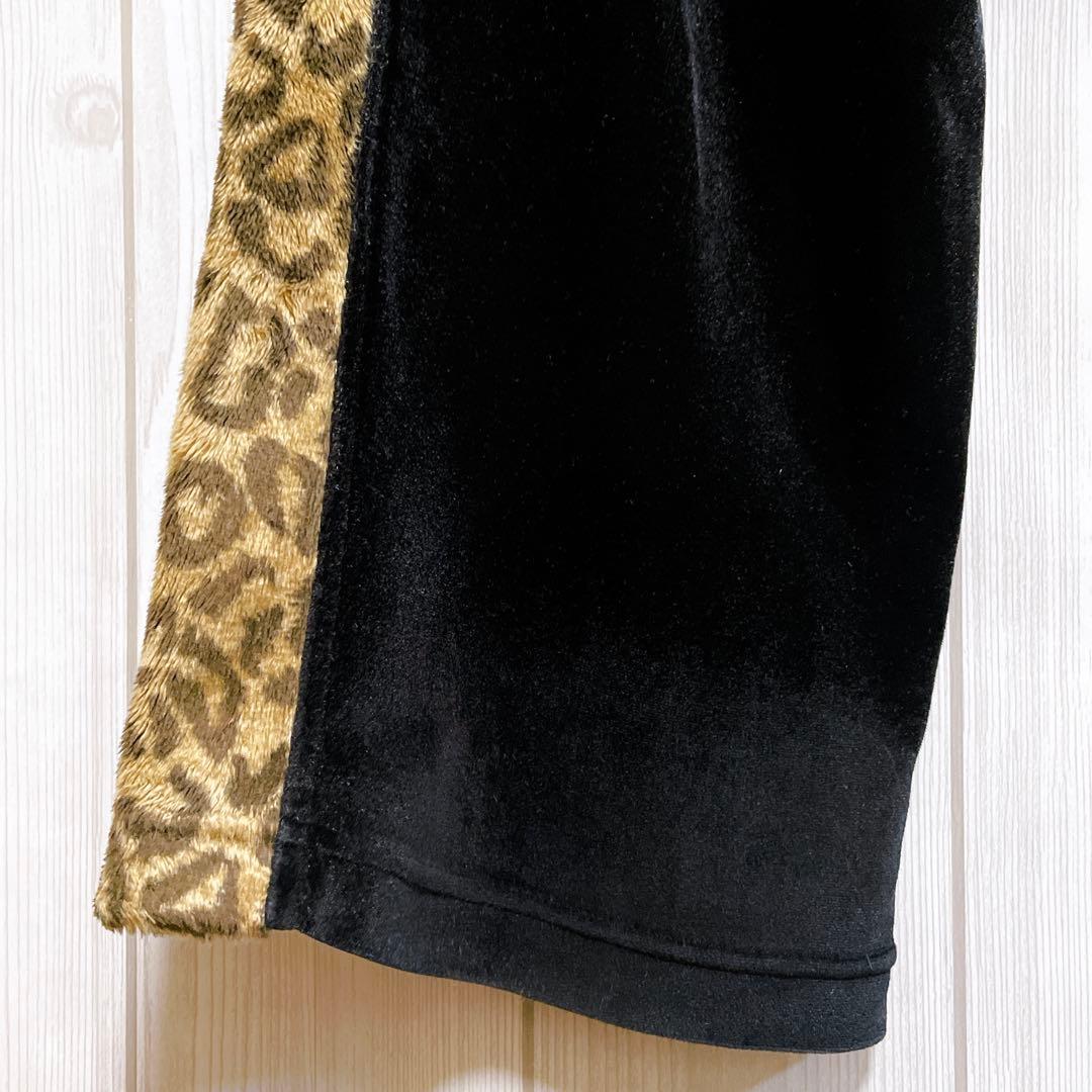 希少 PUMA BEAMS ベロア セットアップ ヒョウ柄 y2k ジャージ