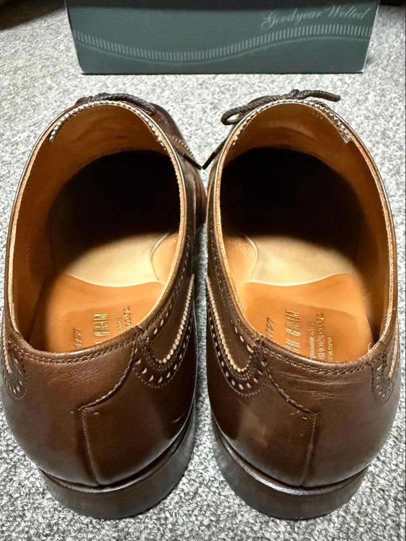 良品 スコッチグレイン オデッサII 920 E DBR 25.5cm