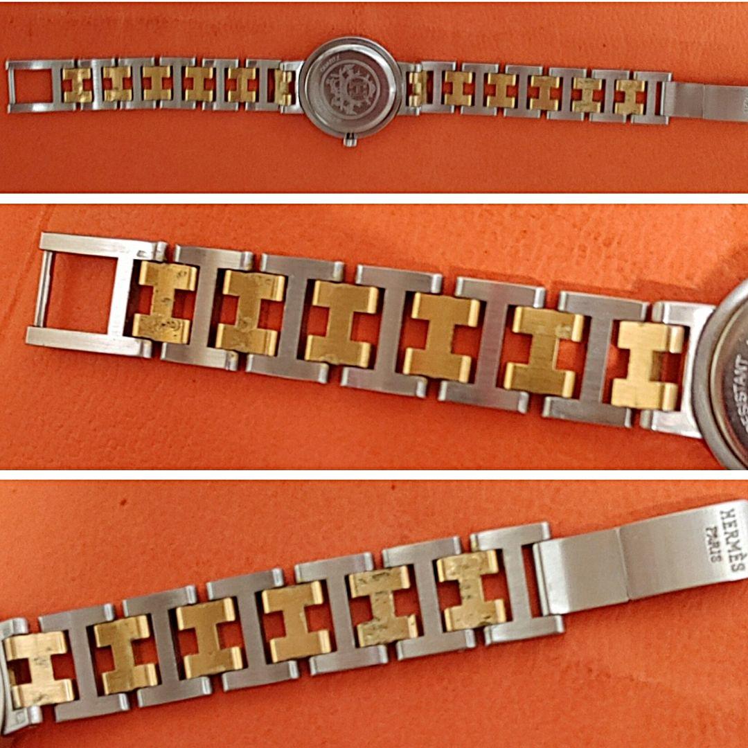 エルメス時計/極極美品クリッパー/新品電池新品仕上げ正常稼働品/レディース