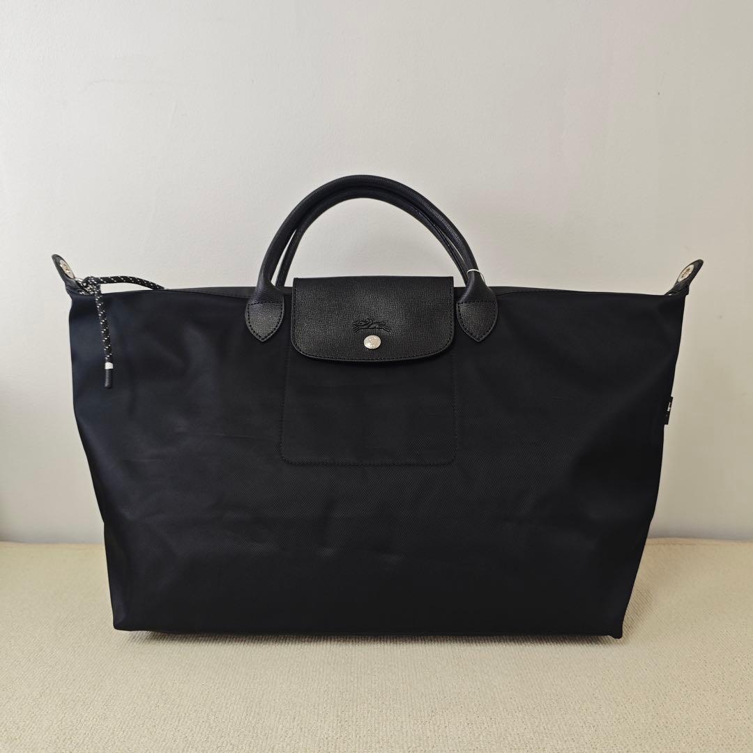 新品】LONGCHAMP ロンシャン プリアージュトートバッグ 人気 L黒色