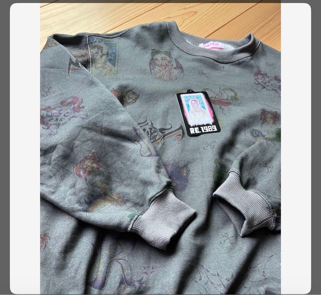 RE. 手書きスウェットパンツ スミクロ　アールイードット　仲里依紗