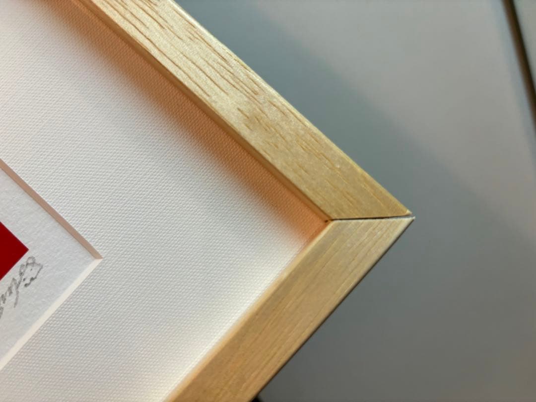 ちいかわ　ナガノ先生直筆サイン　アートフレーム　ラーメン