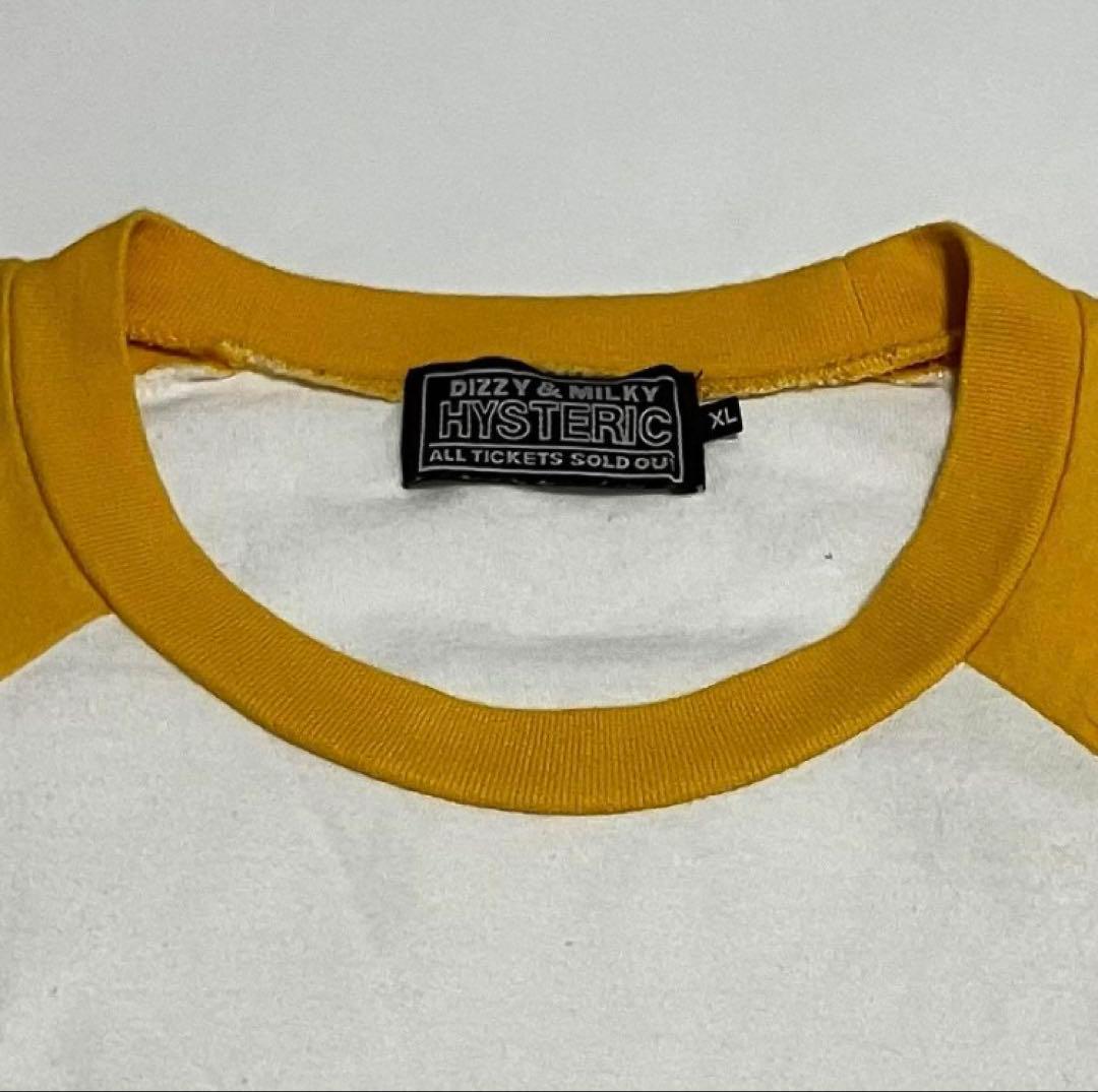 HYSTERIC GLAMOUR　RAINBOW WOMAN 七分丈Tシャツ