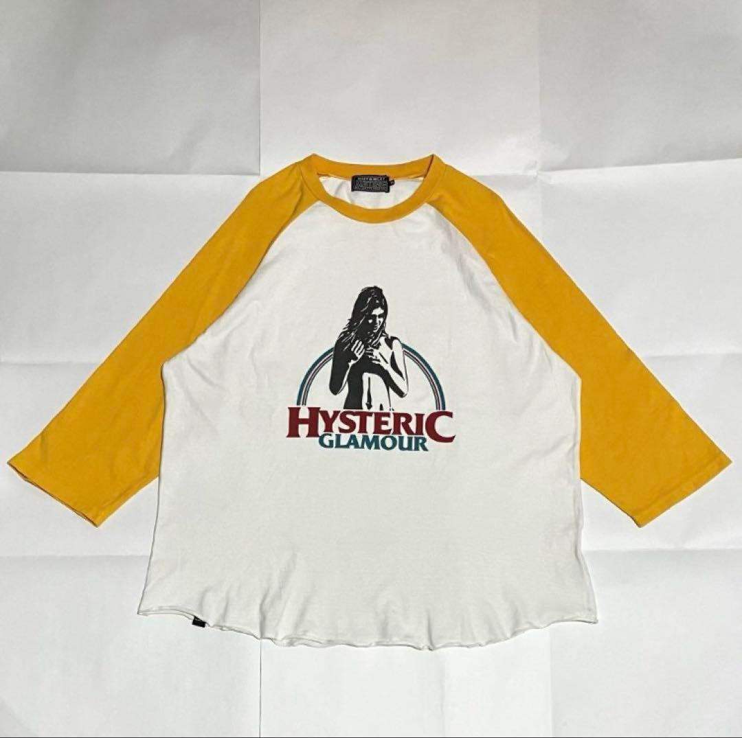 HYSTERIC GLAMOUR　RAINBOW WOMAN 七分丈Tシャツ
