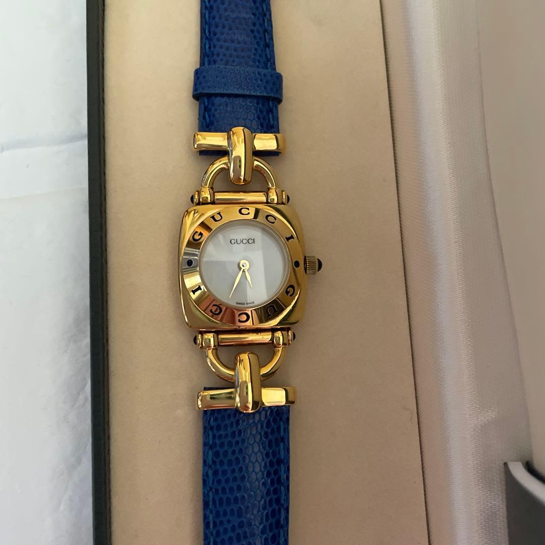 GUCCI グッチ 6300L レディース 腕時計 箱付　不動品
