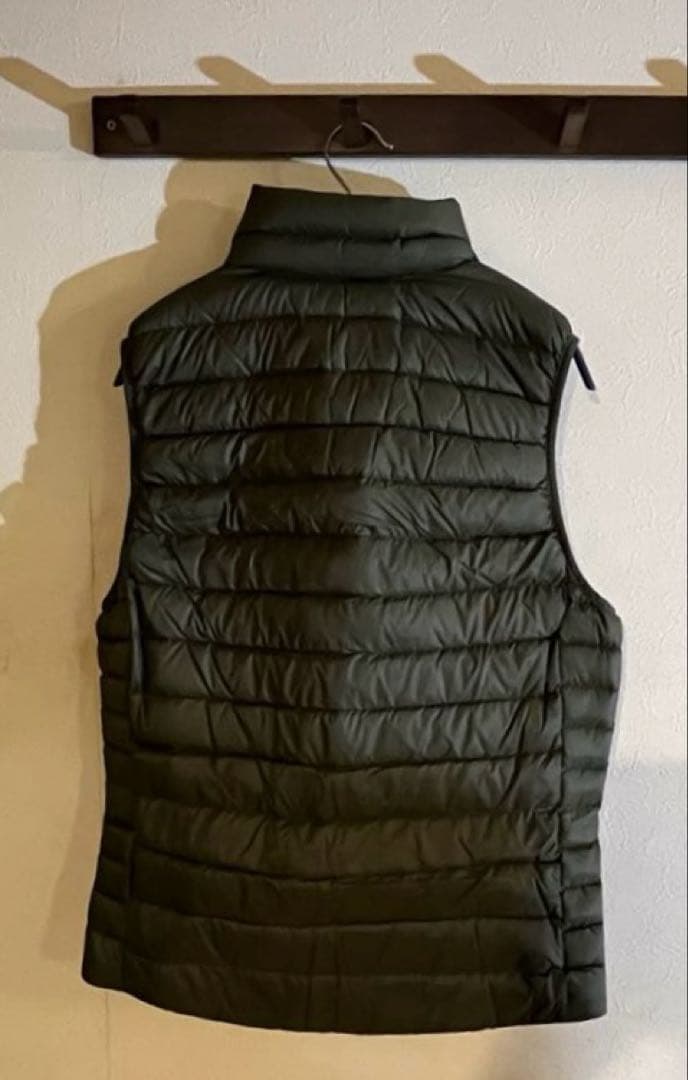 patagonia メンズ・ダウン・セーター・ベストS basln green