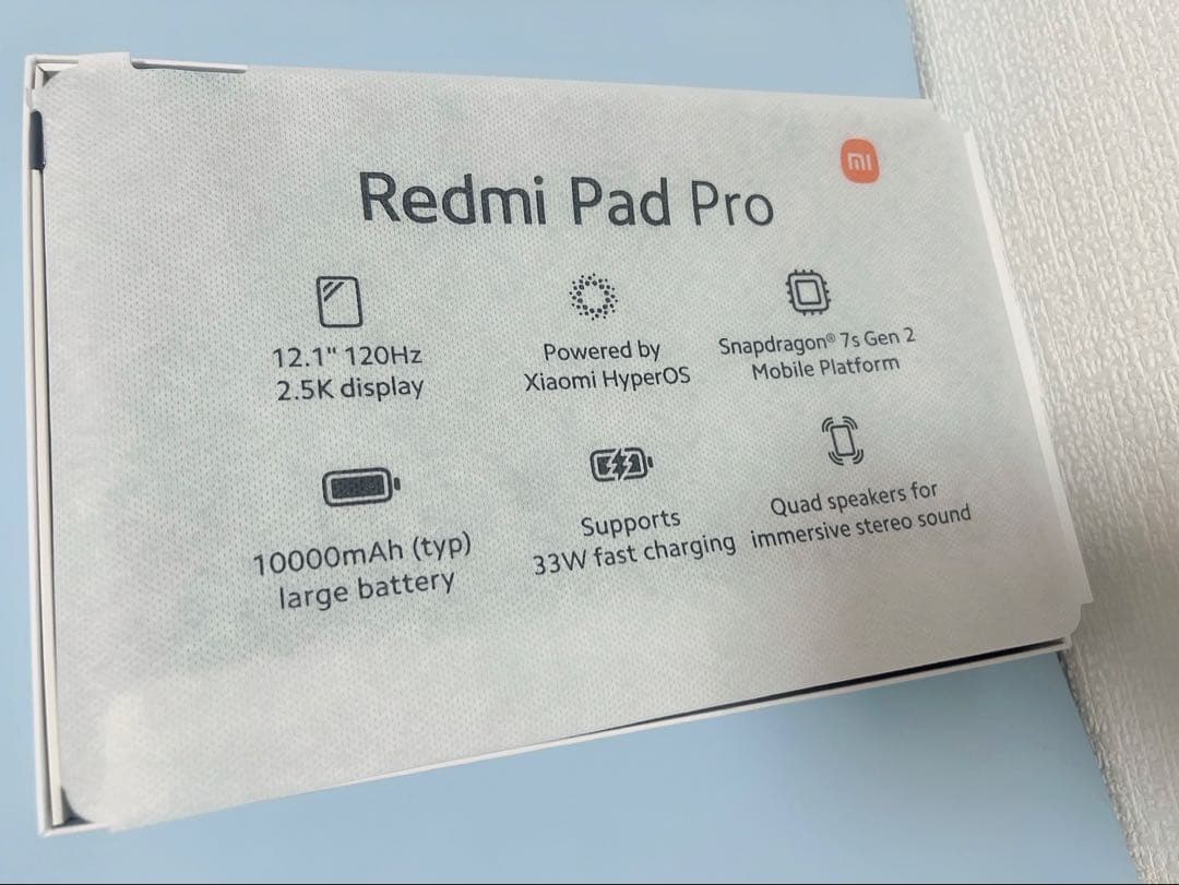 【美品】Xiaomi Redmi Pad Pro 128GB タブレット