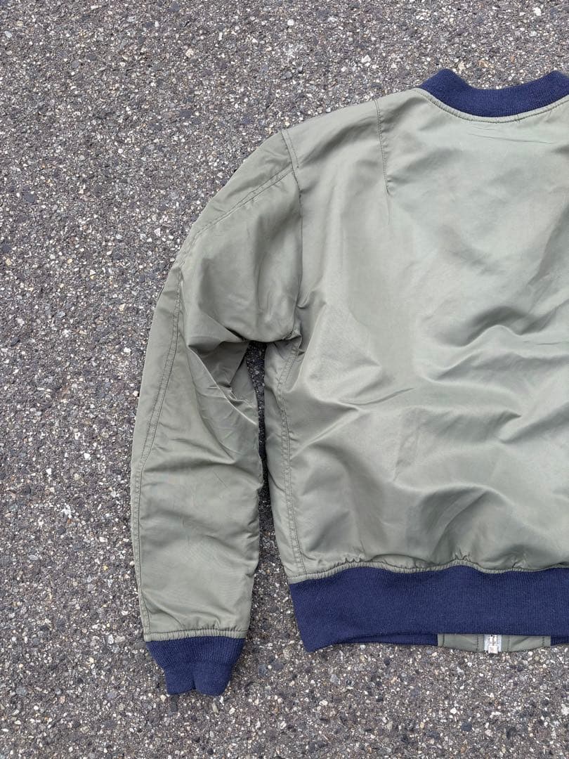 る*。様 90s schott MA-1 フライトジャケット USA製 Lサイズ