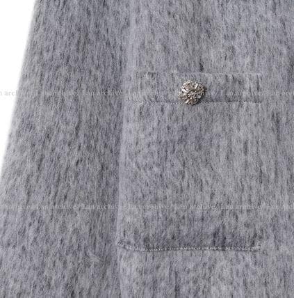 ジャケット・アウター 2plan Joy button mohair crop jacket