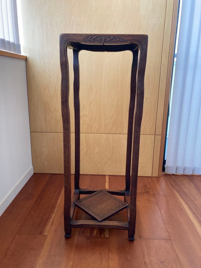 骨董　飾り棚　花台