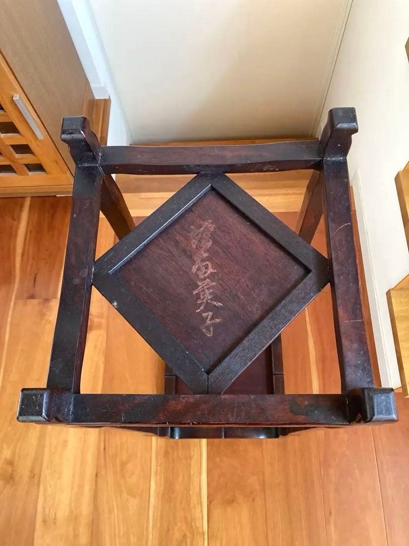 骨董　飾り棚　花台