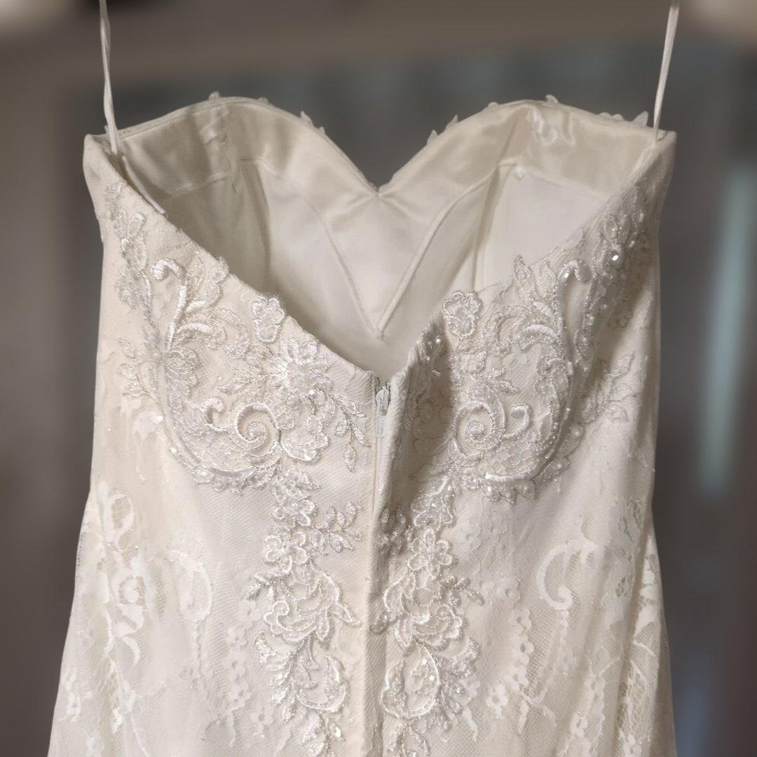 ワタベウェディング　ホワイト マーメイドウェディングドレス