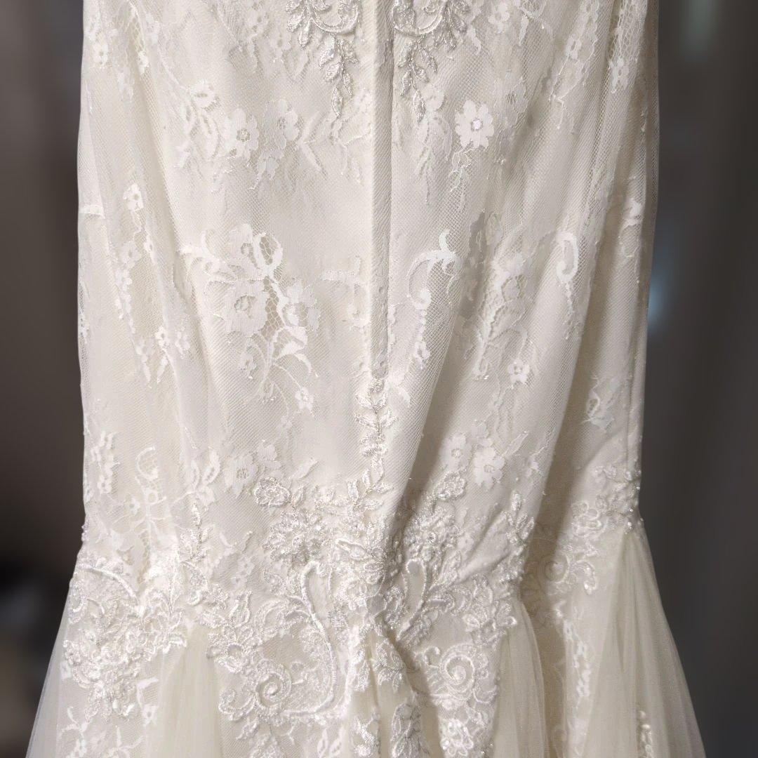 ワタベウェディング　ホワイト マーメイドウェディングドレス