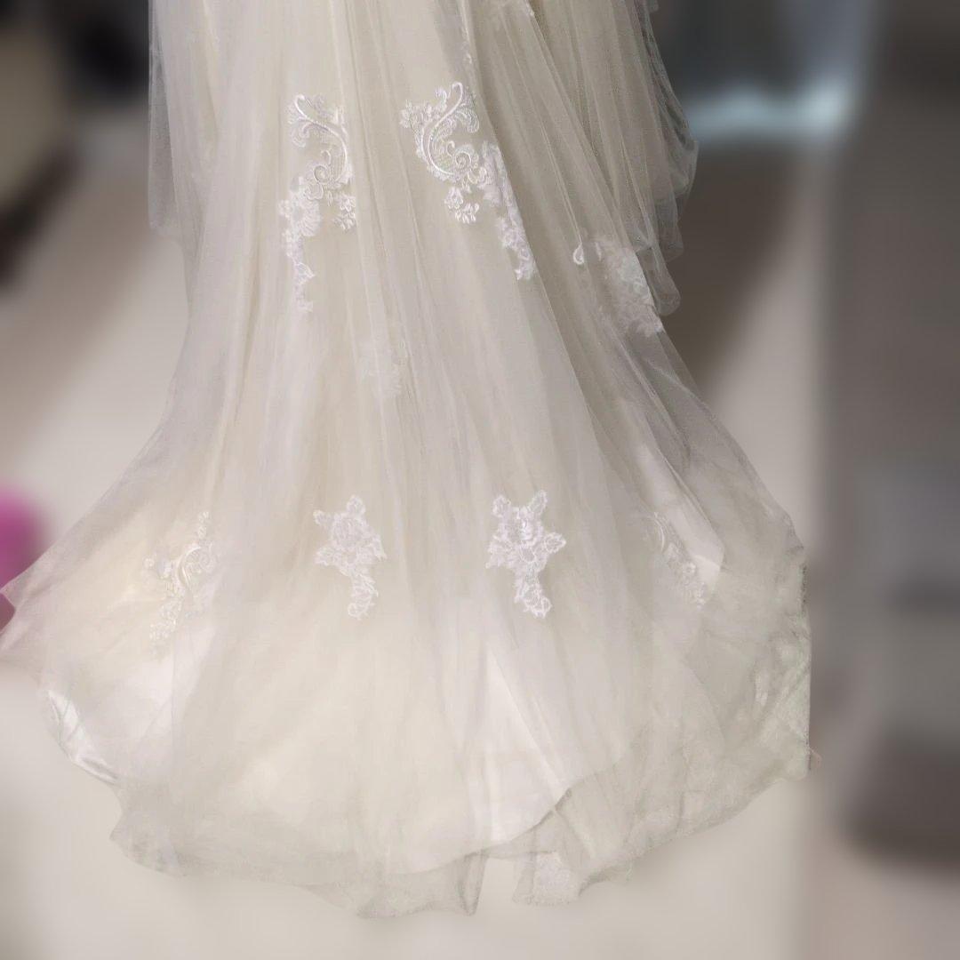 ワタベウェディング　ホワイト マーメイドウェディングドレス