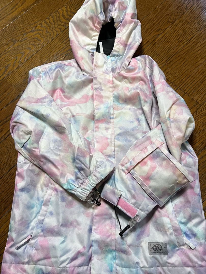 美品◎スキー／スノーボードウェア上下セット 120cm パステルメネイビー