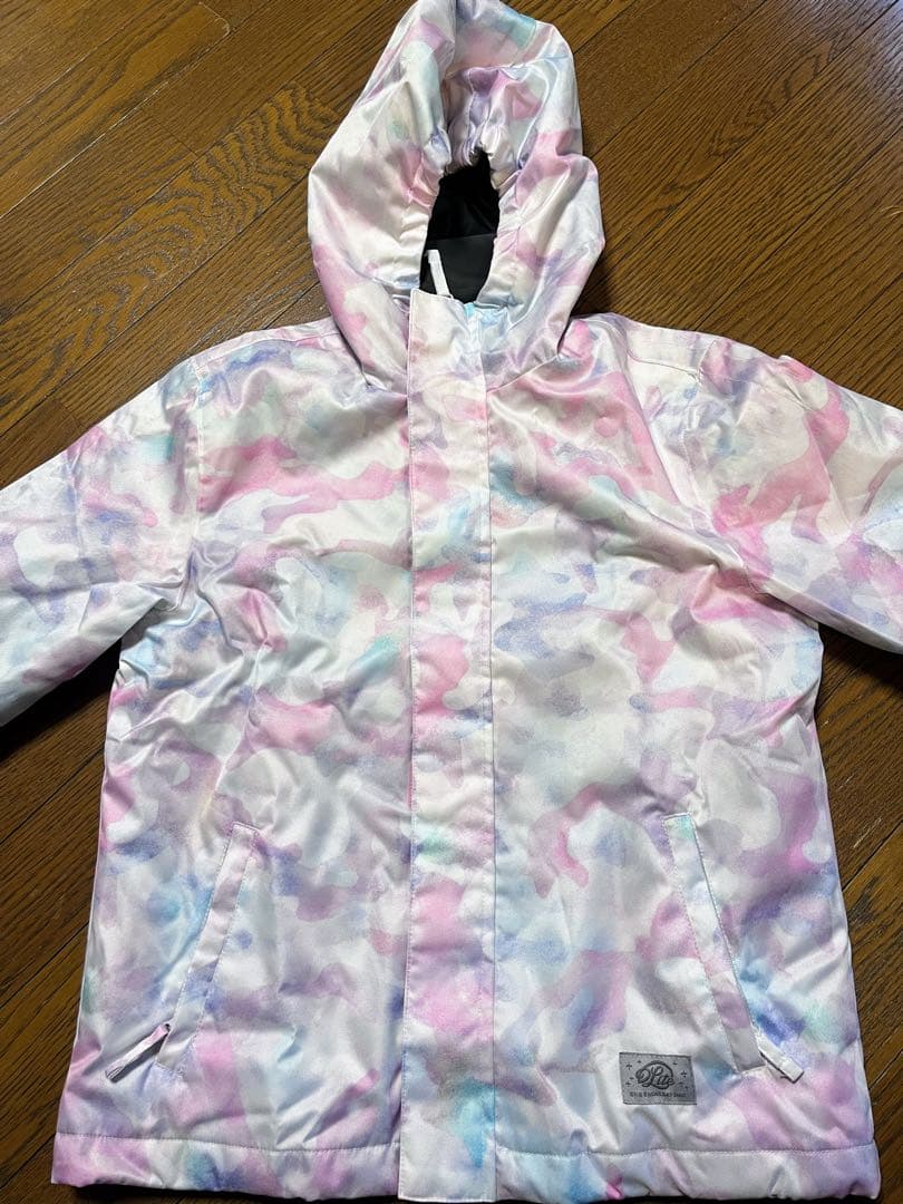 美品◎スキー／スノーボードウェア上下セット 120cm パステルメネイビー