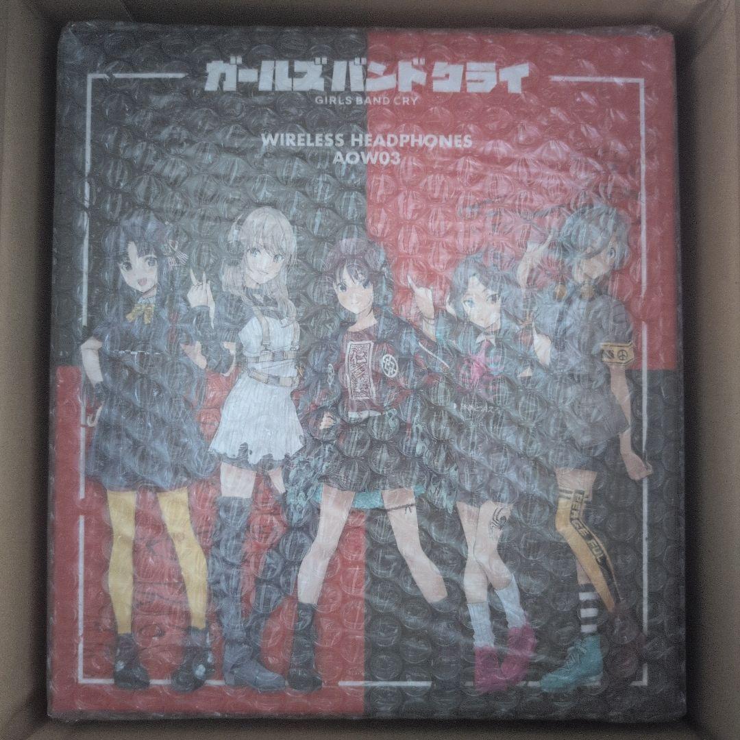 ワイヤレスヘッドホン ANIMA AOW03 ガールズバンドクライ GBC