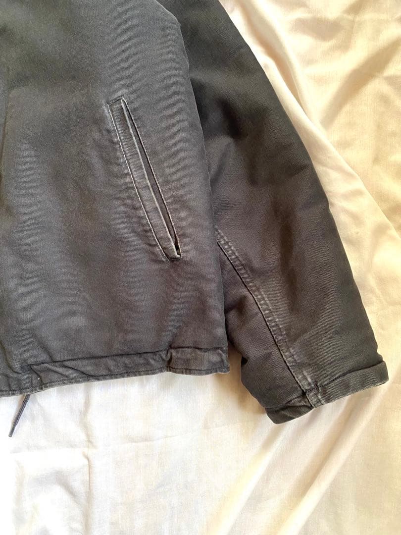 YMCLKY N-1 デッキジャケット ウォッシュ加工 42 ネイビー ミリタリ