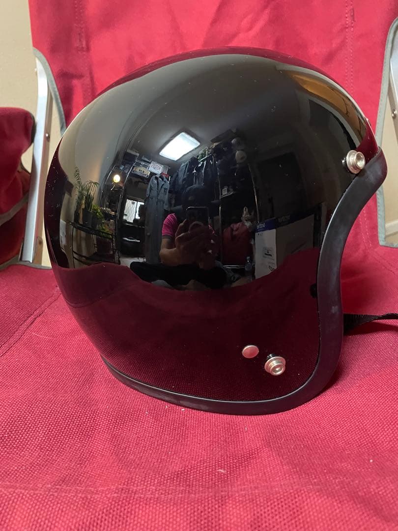 BELL 500-TXJブラックジェットヘルメット　ジャンク