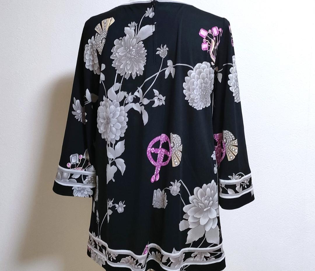 大きいサイズ 42❤️極美品❤️レオナール チュニッック❤️Aライン ワンピース