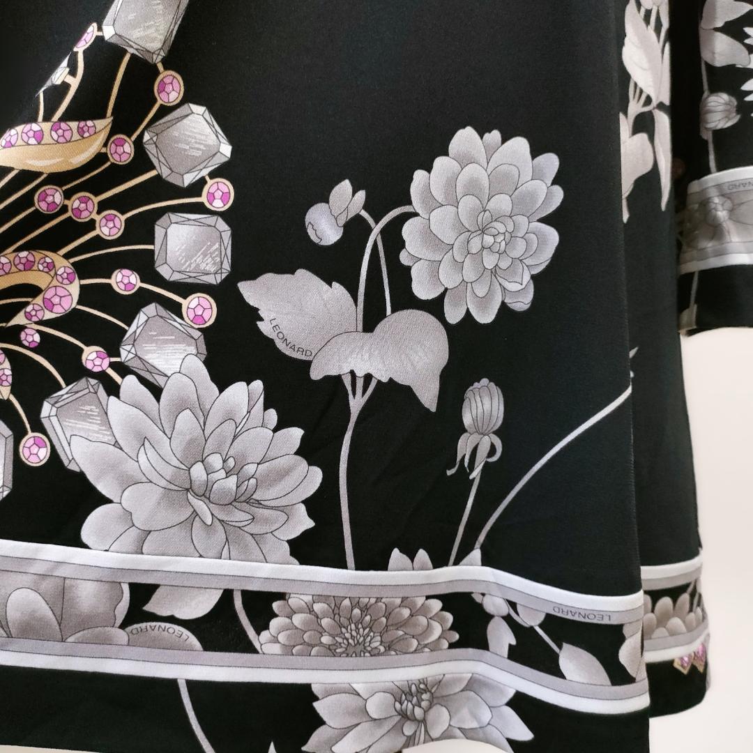 大きいサイズ 42❤️極美品❤️レオナール チュニッック❤️Aライン ワンピース