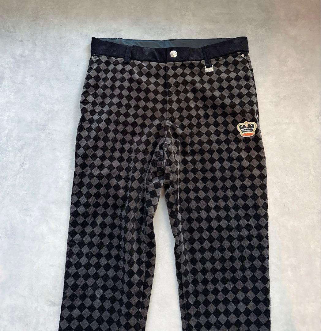 美品 ★ MARK&LONA コーデュロイ パンツ マーク&ロナ 正規品 黒