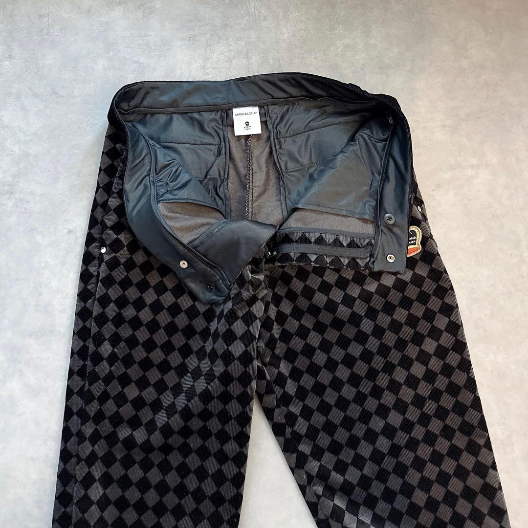 美品 ★ MARK&LONA コーデュロイ パンツ マーク&ロナ 正規品 黒