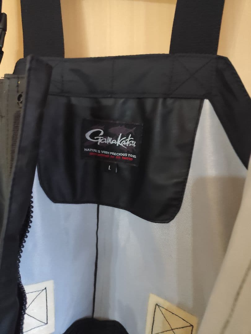 がまかつ　釣り　上下セット（オーバーオール）