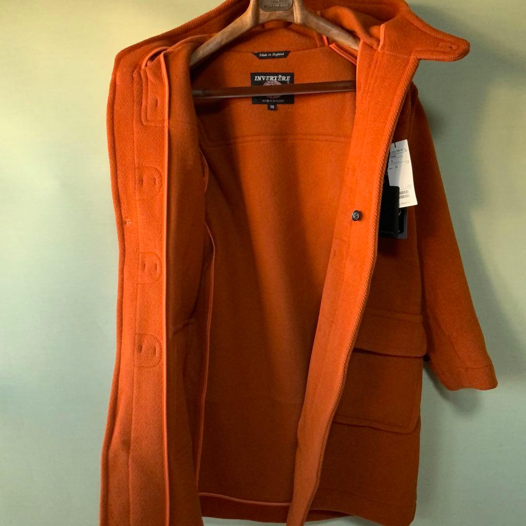 BEAMS F別注 INVERTERE インバーティア ダッフルコート36英国製