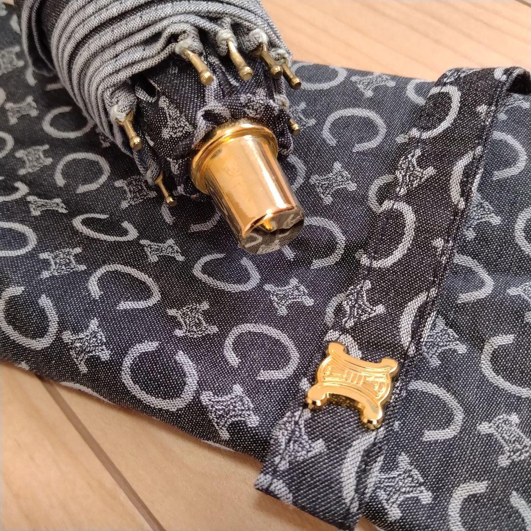 セリーヌ 折りたたみ傘 UVカット