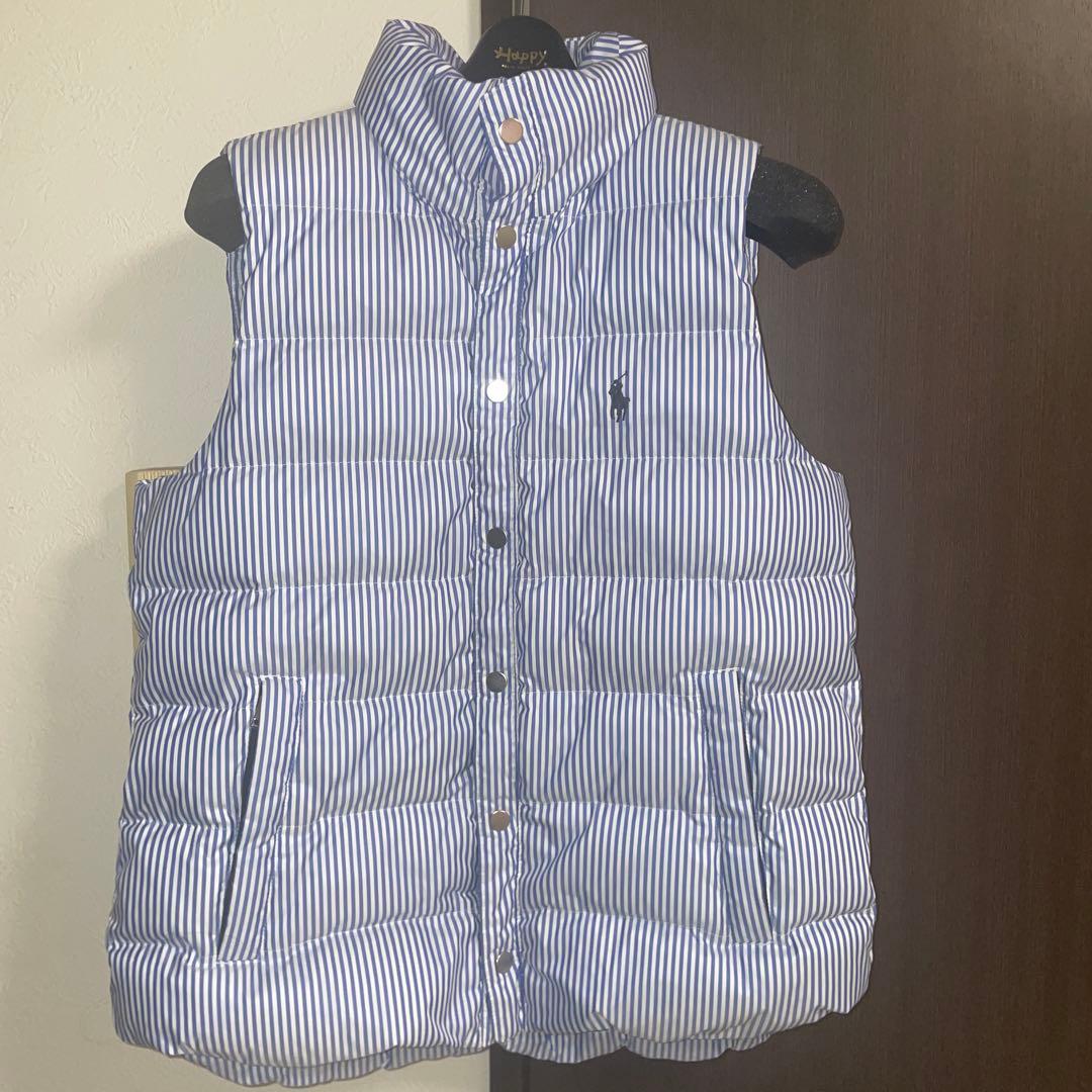 POLO RALPH LAUREN ストライプダウンベスト