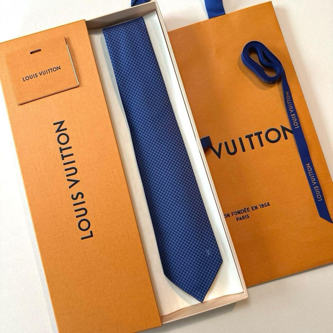 専用です。　　ルイ ヴィトン ネクタイ・マイクロダミエ 新品 未使用