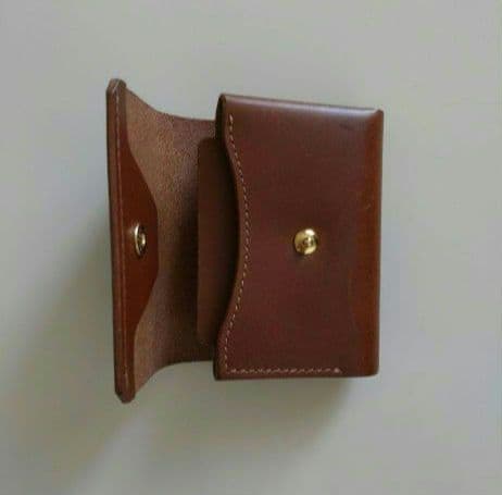 usfl 小さくて使いやすい財布mini キャメル レザー 三つ折り財布