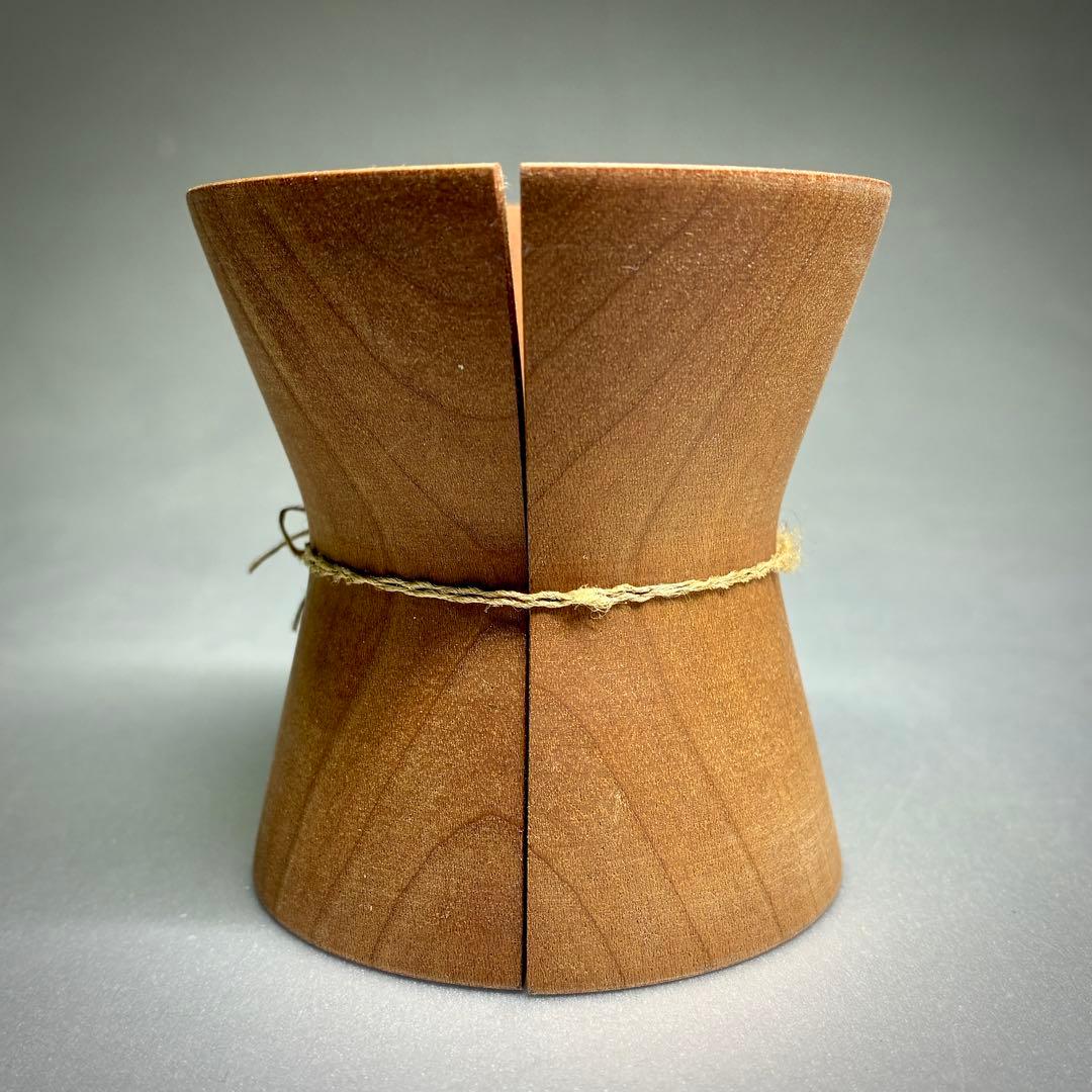 ➕10cm 三谷龍二さん×ケメックス 3cup用 ホルダー 取手 木の器 未使用