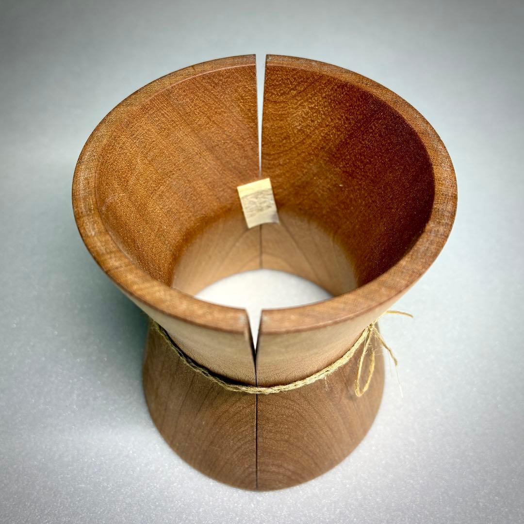 ➕10cm 三谷龍二さん×ケメックス 3cup用 ホルダー 取手 木の器 未使用