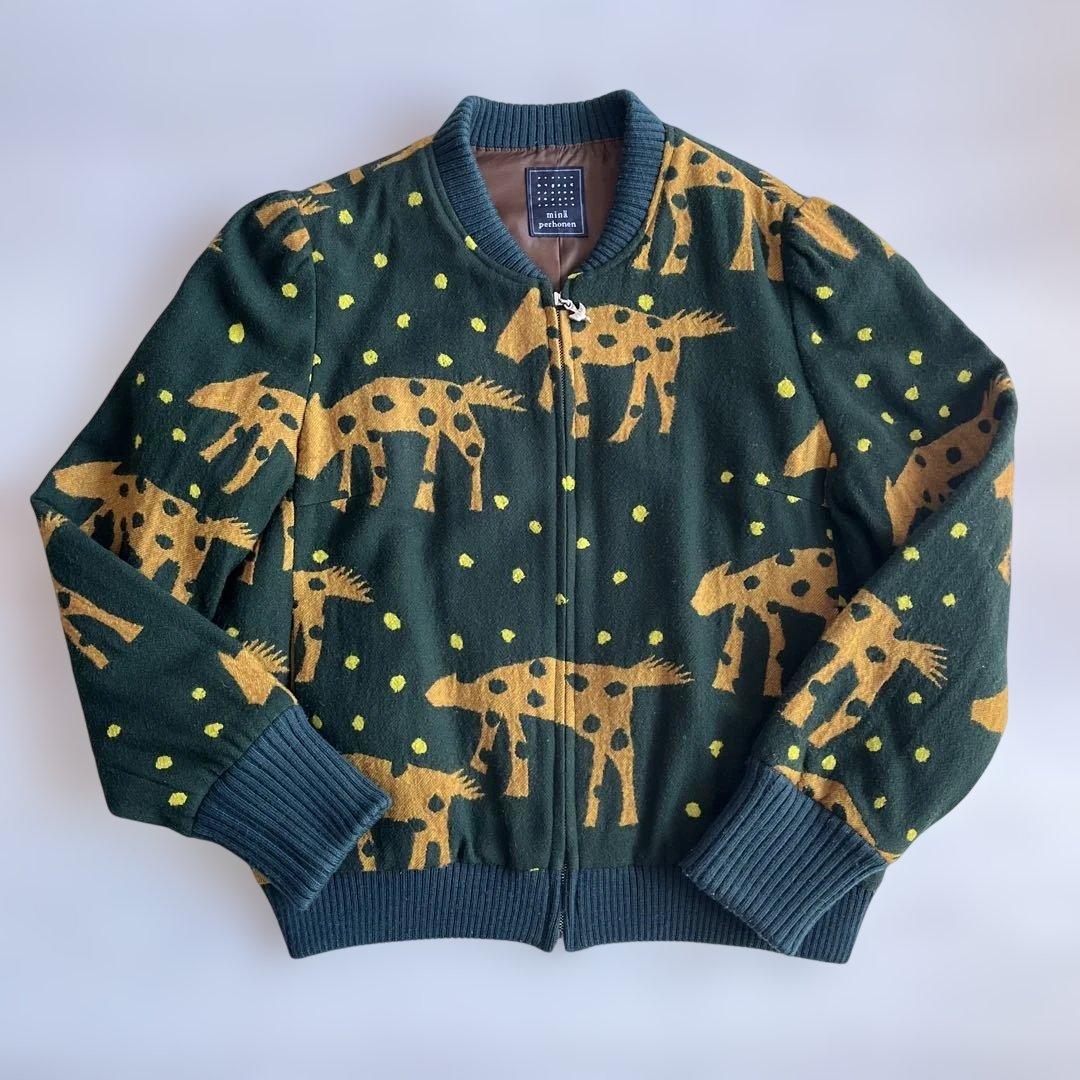 ミナペルホネン caravan ブルゾン 38サイズ