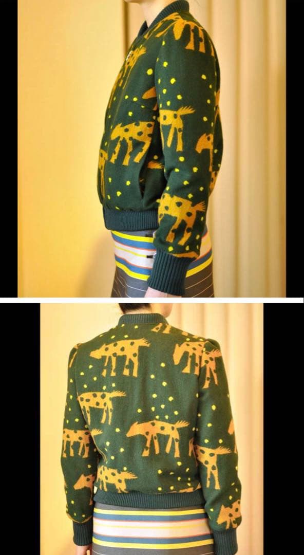 ミナペルホネン caravan ブルゾン 38サイズ