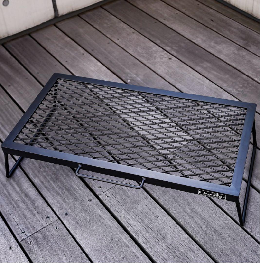 アイアンテーブル低っ　asimocrafts別注　サンゾー工務店