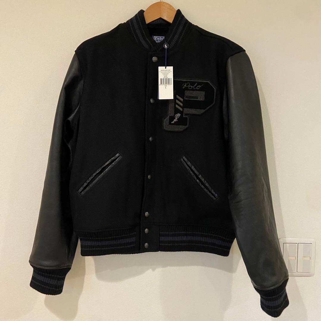 新品　Polo Ralph Lauren レザー　スタジャン L 定価24万